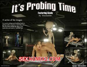 Порно комикс Пристальное изучение. Its Probing. Blackadder