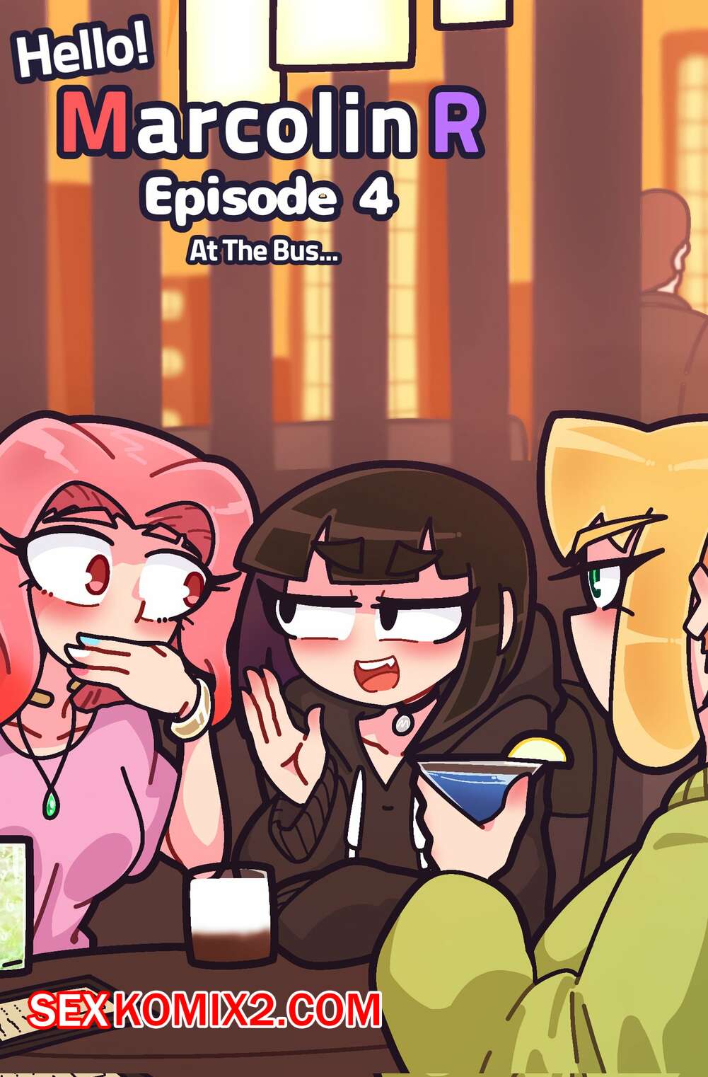 Порно комикс Привет Марколин Р. Часть 4. Hello Marcolin R. Kozatchu