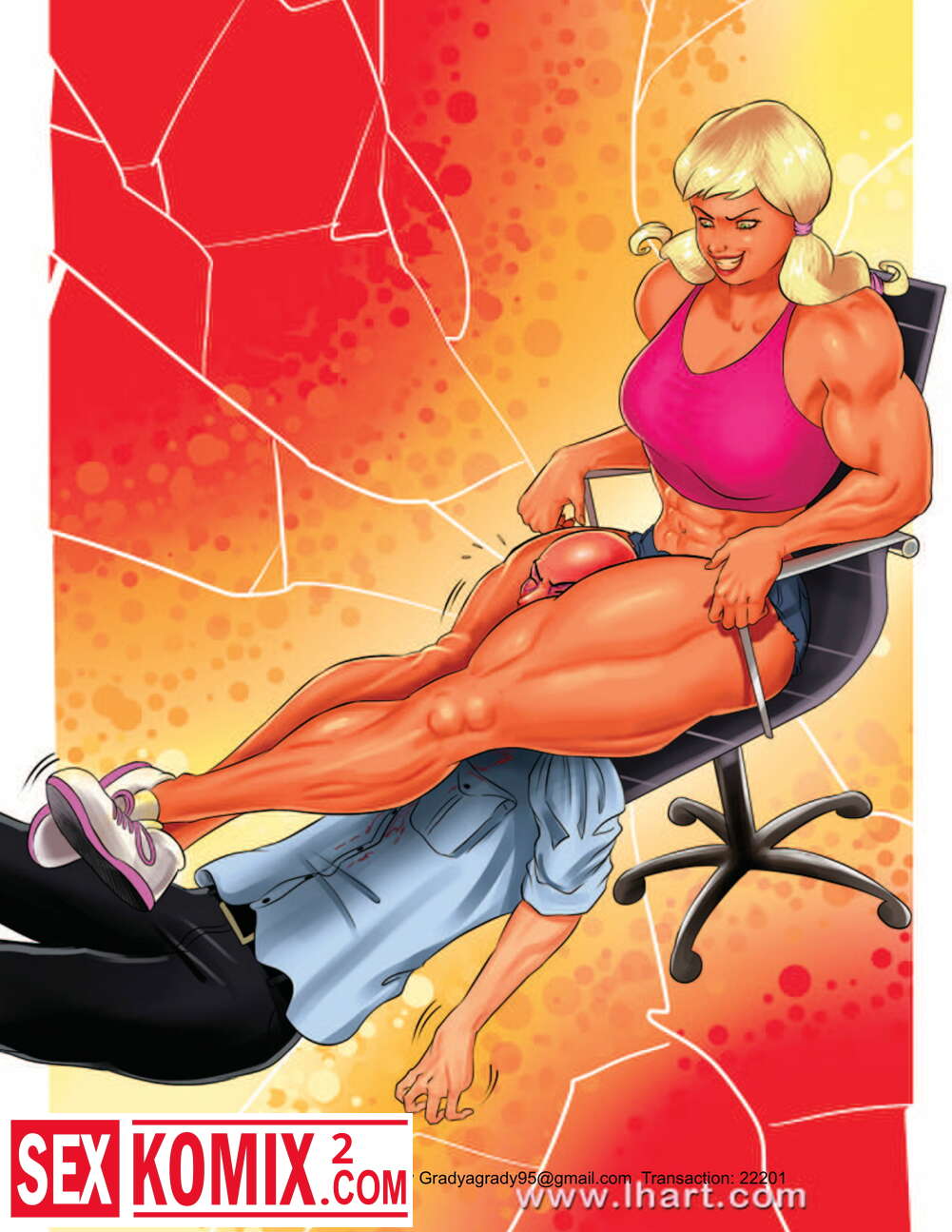 Порно комикс Раб Моуи. LHArt.