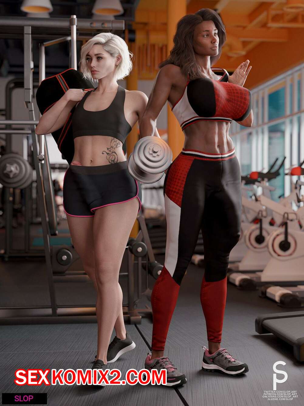 Порно комикс Разработаны. Часть 1. SloP