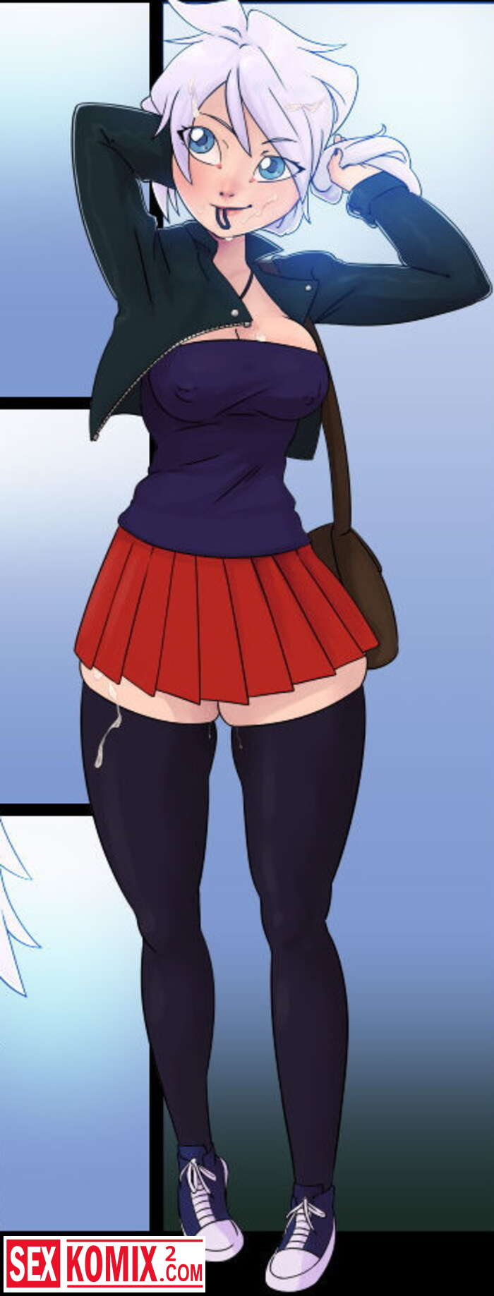 Порно комикс Развлечения в торговом центре. Kirizaki.