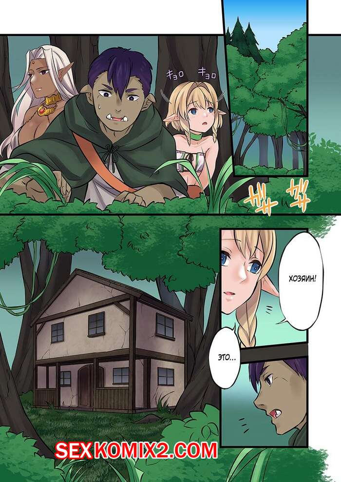 Порно комикс Реинкарнированный орк создал свой гарем. Часть 3. Kurono Lehua