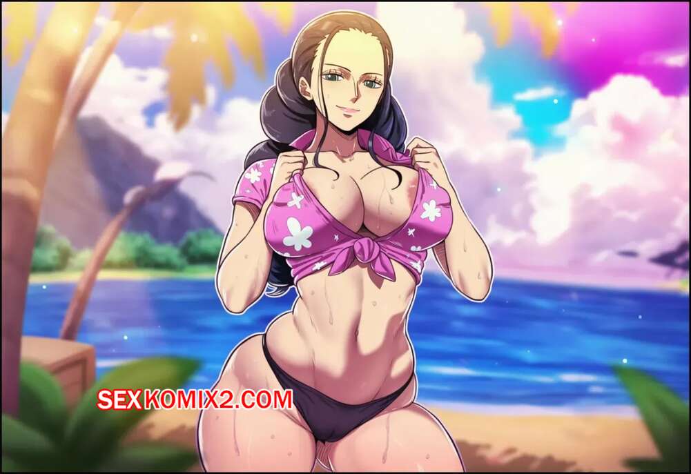 Порно комикс Robins Beach Encounter