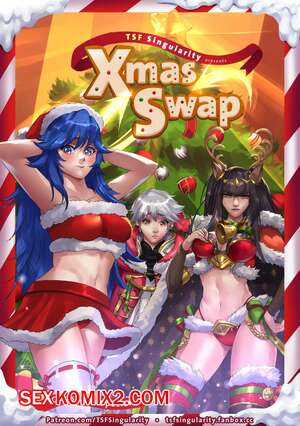 Порно комикс Рождественский обмен. XMas Swap. Fire Emblem. TSFSingularity