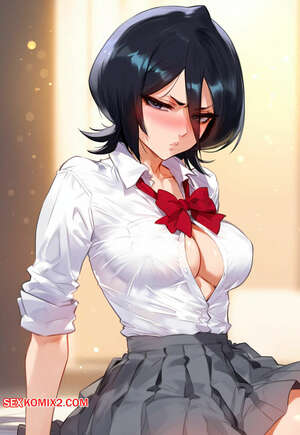 Порно комикс Rukia x BBC. Floxin