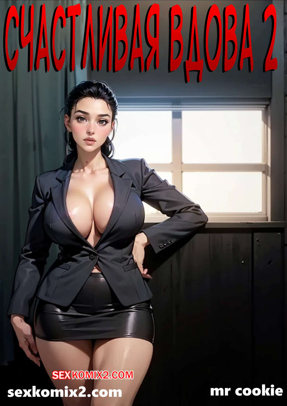 Порно комикс Счастливая вдова. Часть 2. The Merry Widow. mr cookie for sexkomix2.com