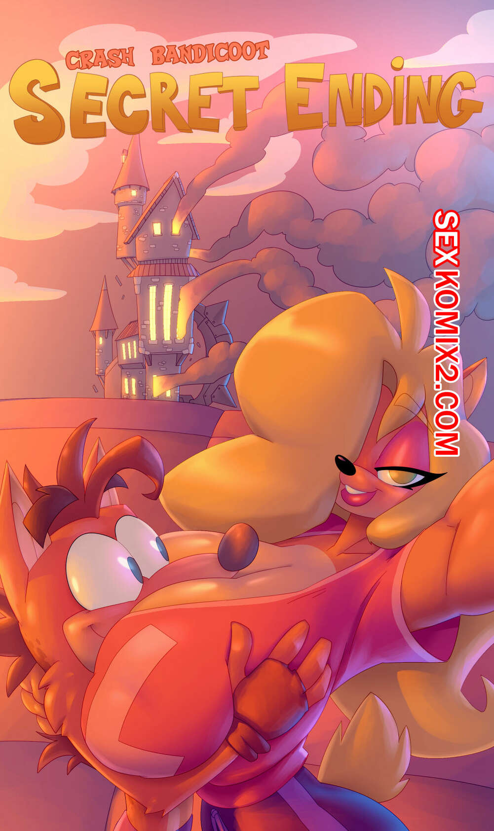 Порно комикс Секретное окончание. Crash Bandicoot. Bigdad.