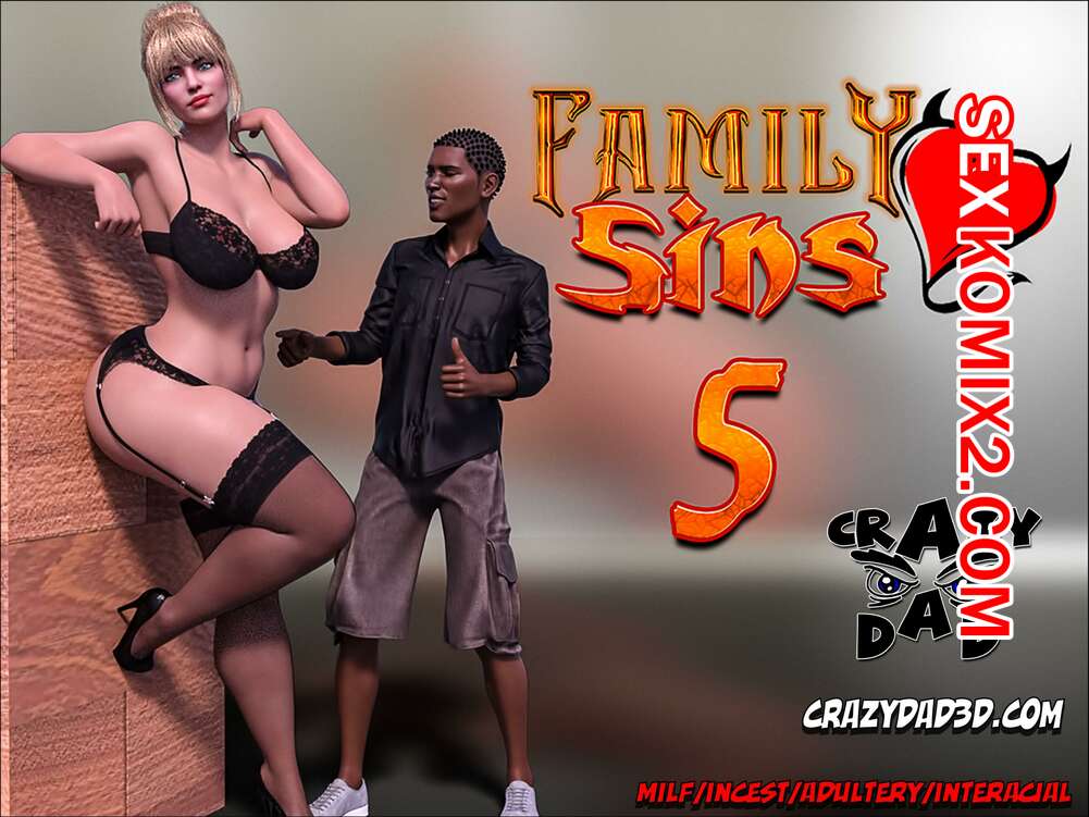 Порно комикс Семейка грехов. Часть 5. Family Sins. CrazyDad3D