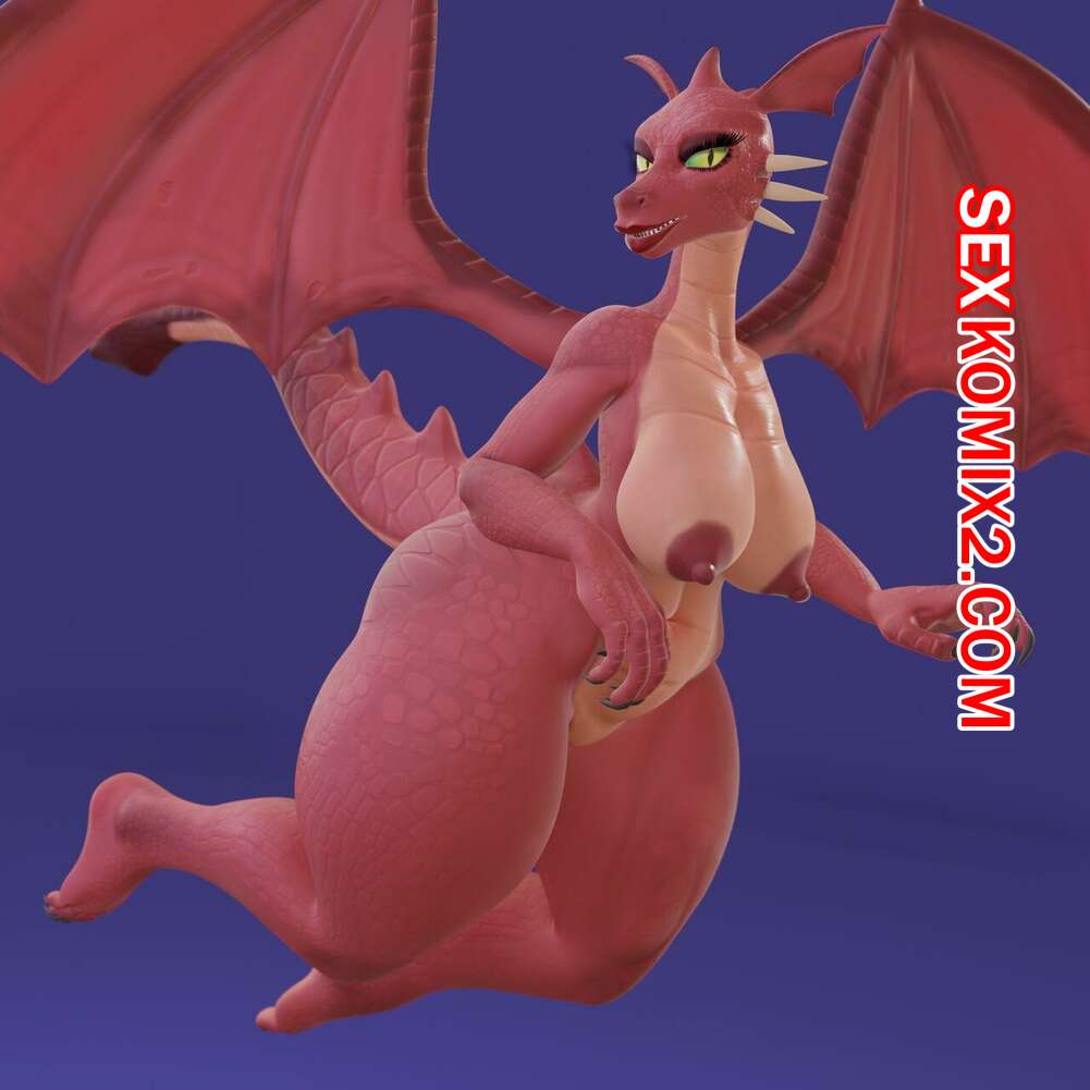 Порно комикс Shrek. Толстая драконья сука. BillyNR