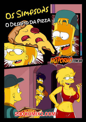 Порно комикс Симпсоны. Заказ пиццы. Симпсексы. HQqporno