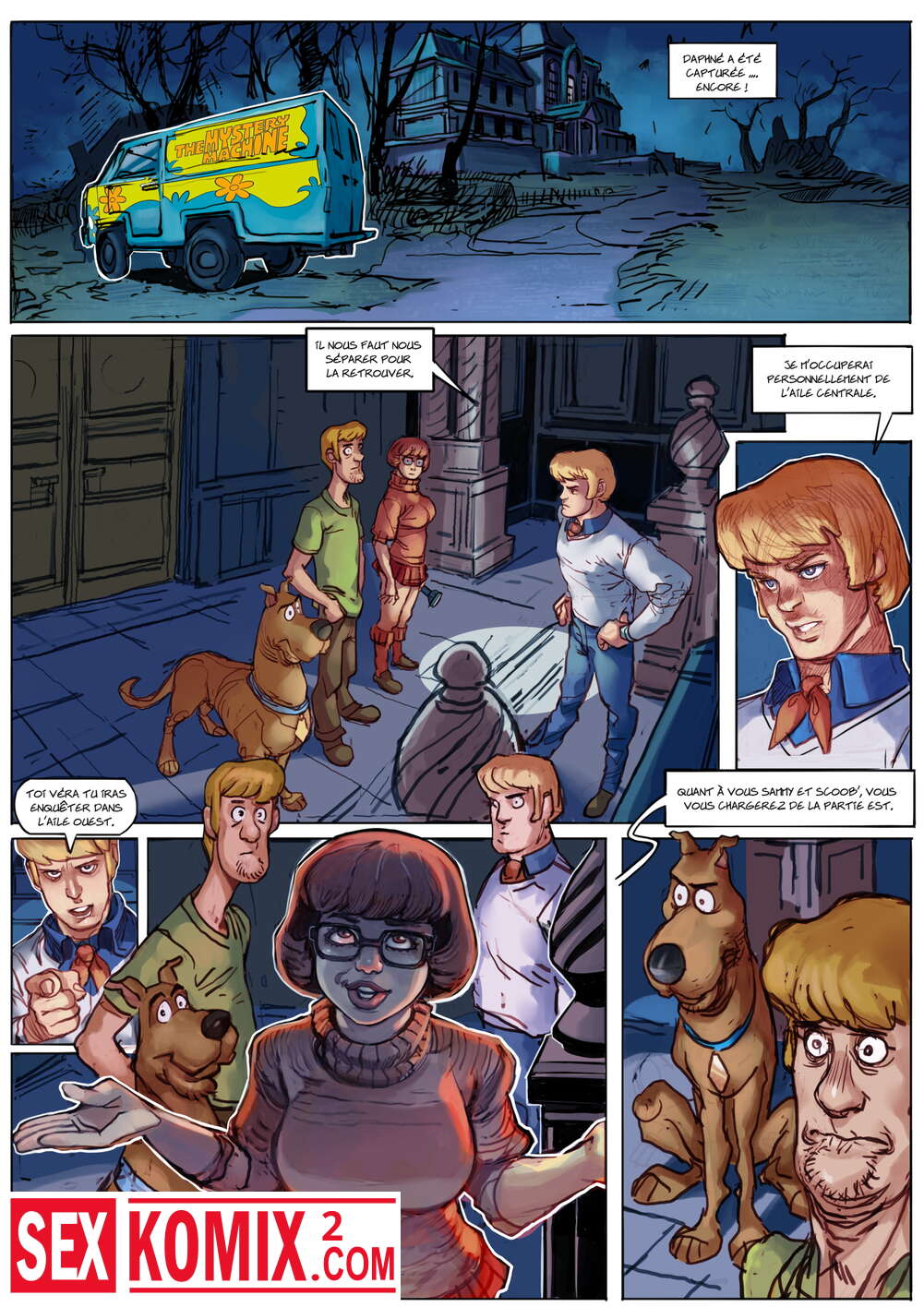 Порно комикс Скуби Ду. Scooby Doo. Joel Jurion. Английский.