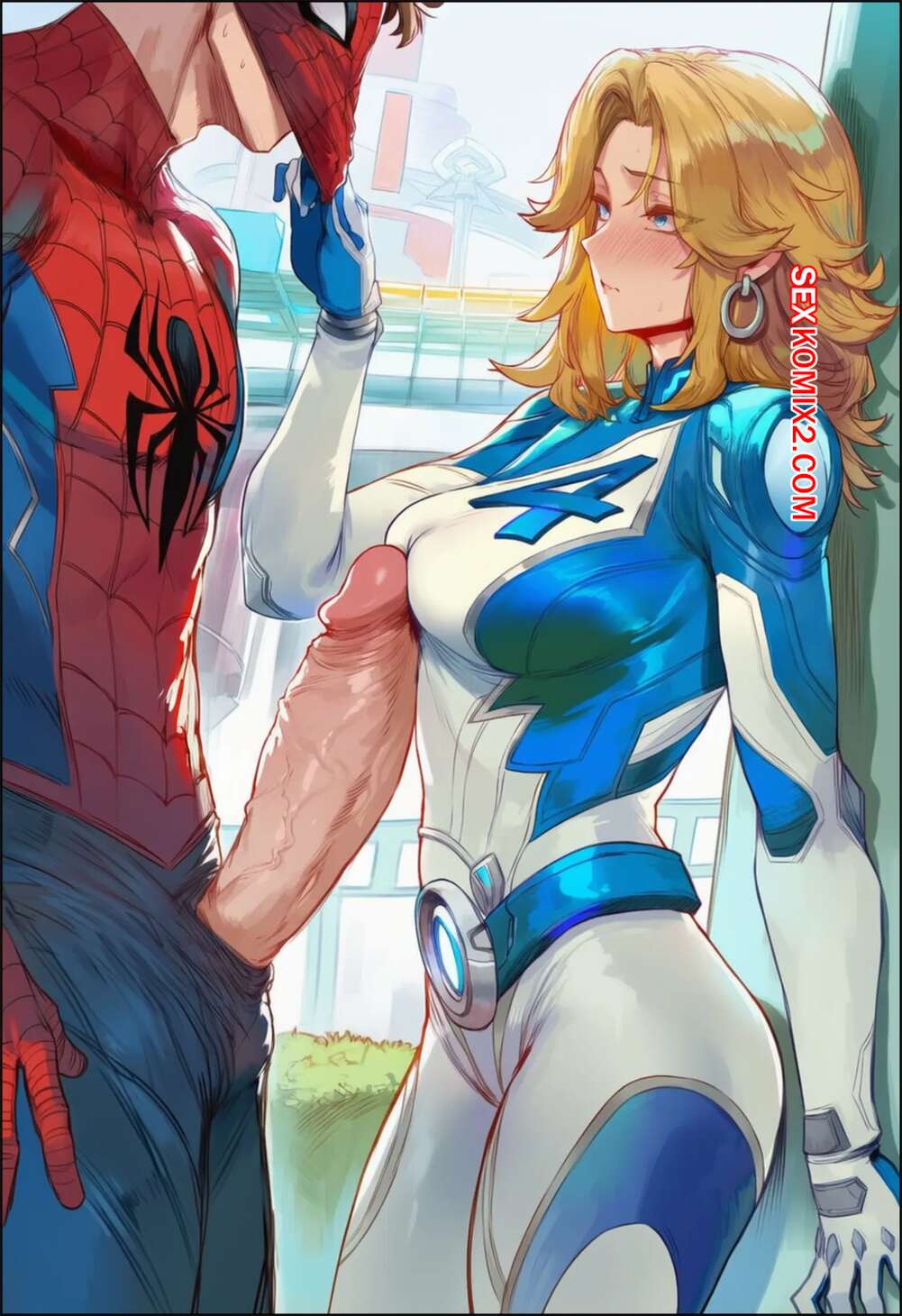Порно комикс Sue Storm. Swirlinghawk