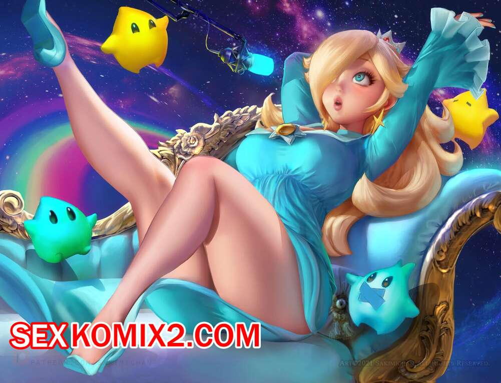 Порно комикс Super Mario Brothers. Марио. Sakimichan