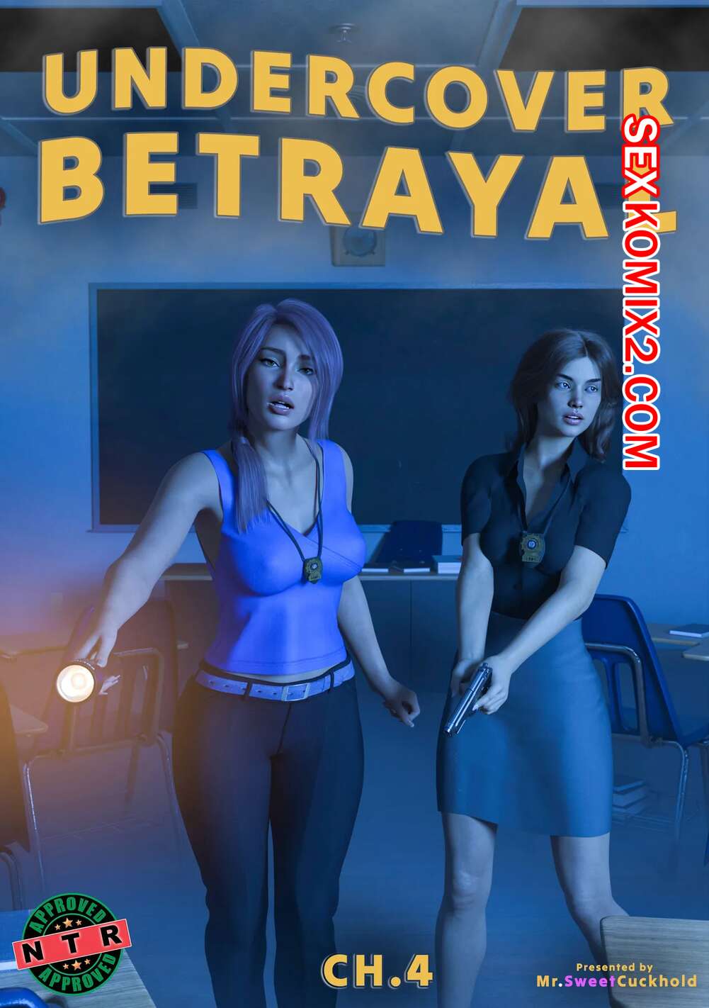 Порно комикс Тайное предательство. Часть 4. Undercover Betrayal. Mr.SweetCuckhold