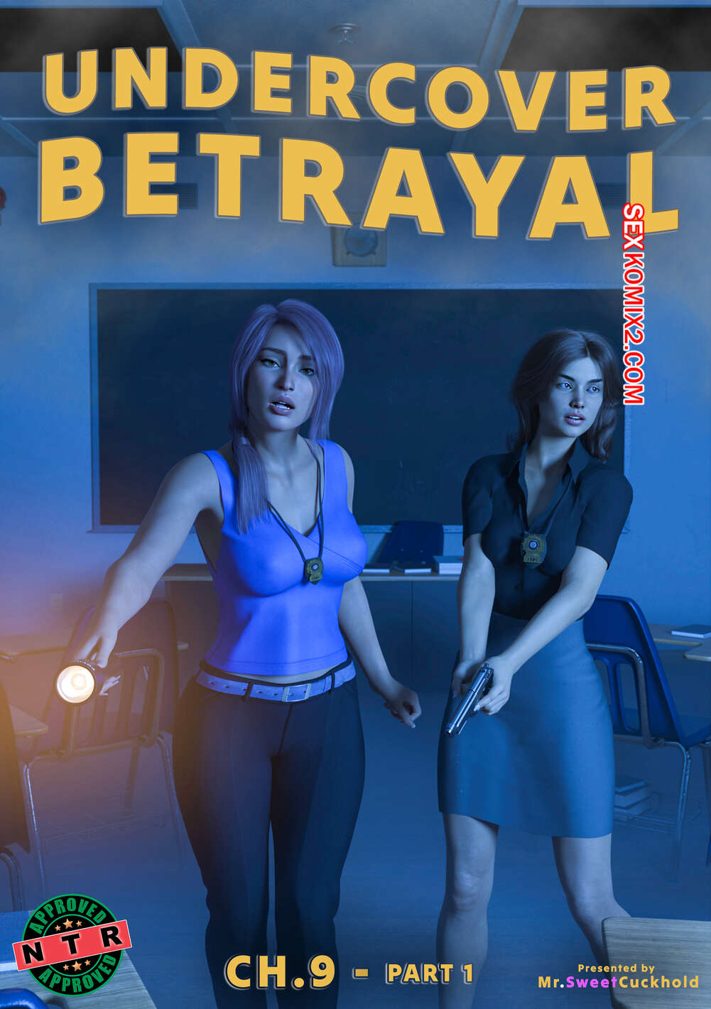Порно комикс Тайное предательство. Часть 9. Undercover Betrayal. Mr.SweetCuckhold