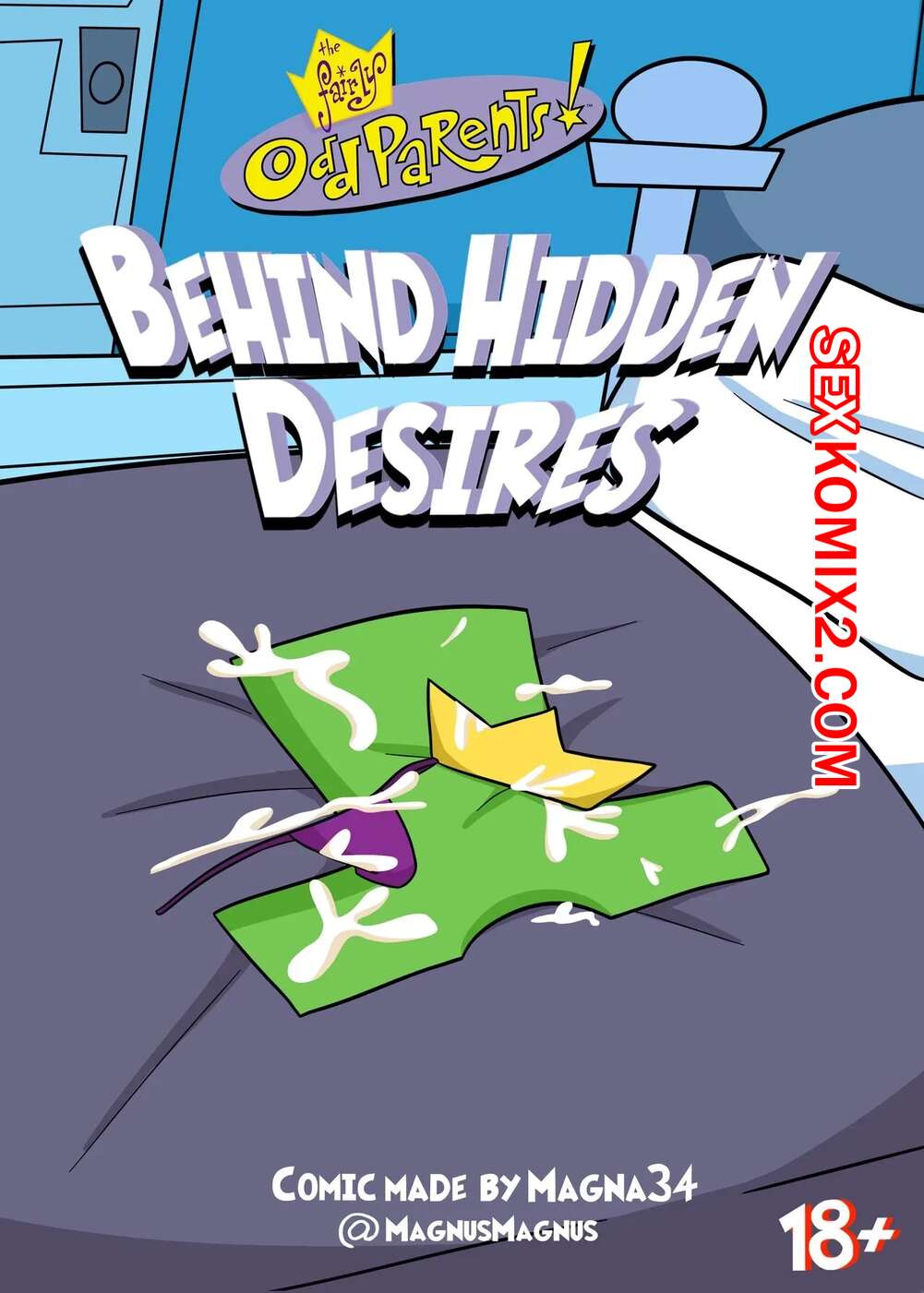Порно комикс The Fairly Oddparents. За скрытыми желаниями. Behind Hidden Dessires. Magna34