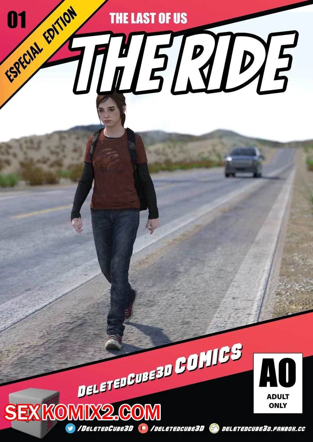 Порно комикс The Last Of Us. Поездка. The Ride