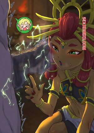 Порно комикс The Legend of Zelda. Rijus Dungeon Date in Breath of the Wild. pzx.