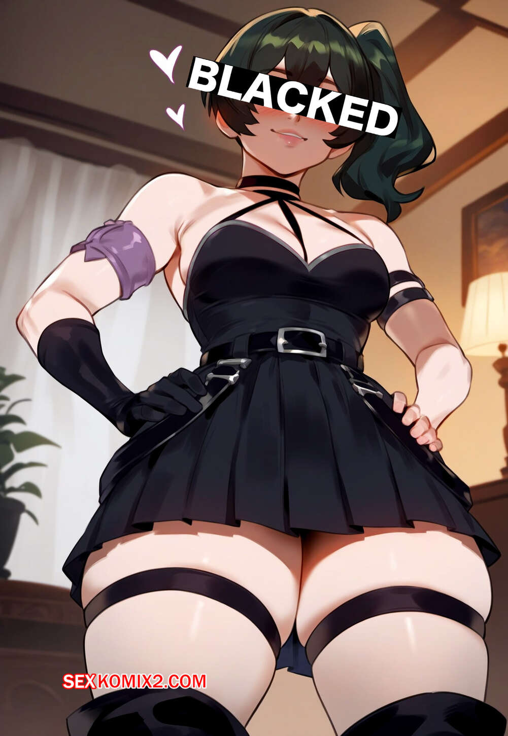 Порно комикс Ubel x BBC. Floxin