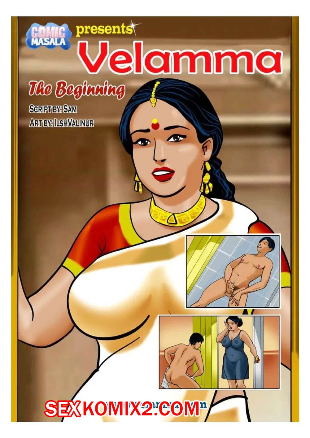 Порно комикс Веламма. Часть 1. Velamma. Velamma.