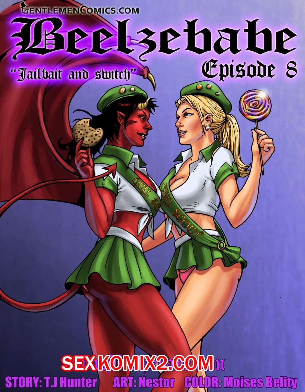 Порно комикс Вельзебаб. Часть 8. Beelzebabe. Kirtu