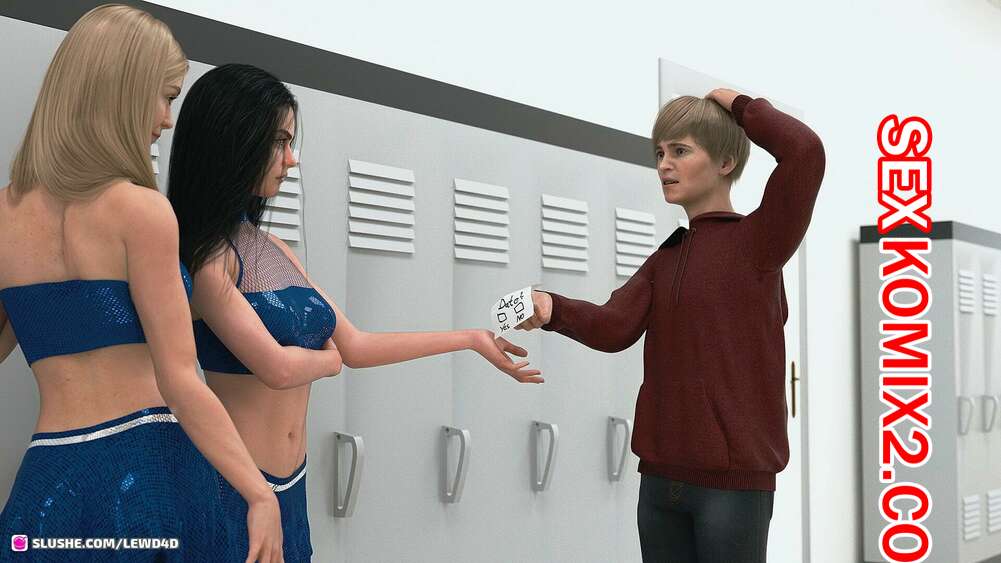 Порно комикс Везучий парень. The Lucky Boy. Lewd4D