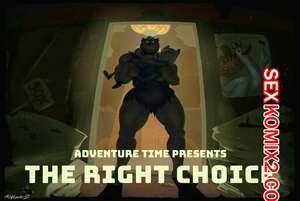 Порно комикс Время приключений. Правильный выбор. The Right Choice. Kloete.