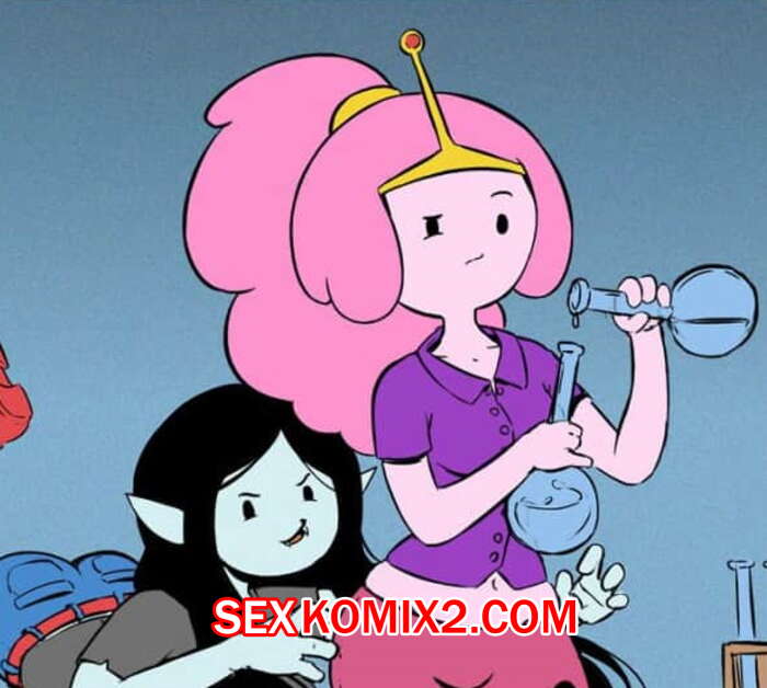 Порно комикс Время приключений. Жвачка. Bubbleline