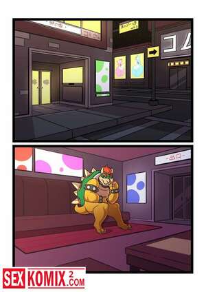 Порно комикс Яичный дом. Супер Марио.