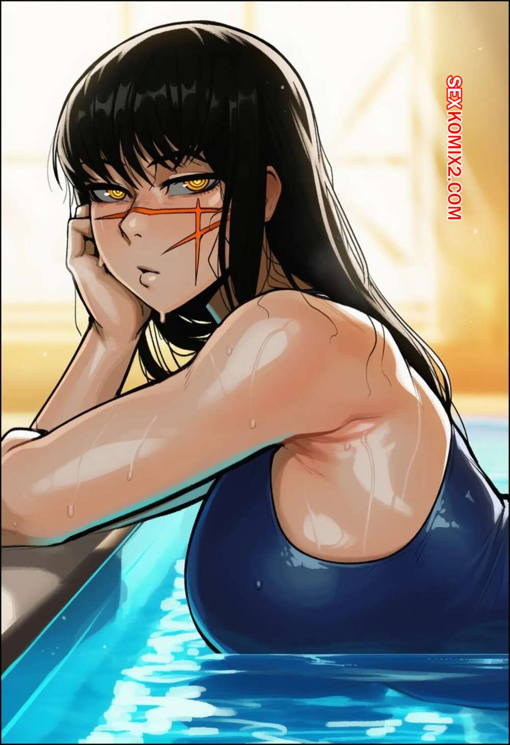 Порно комикс Yoru Pool Day. Nonetheless567