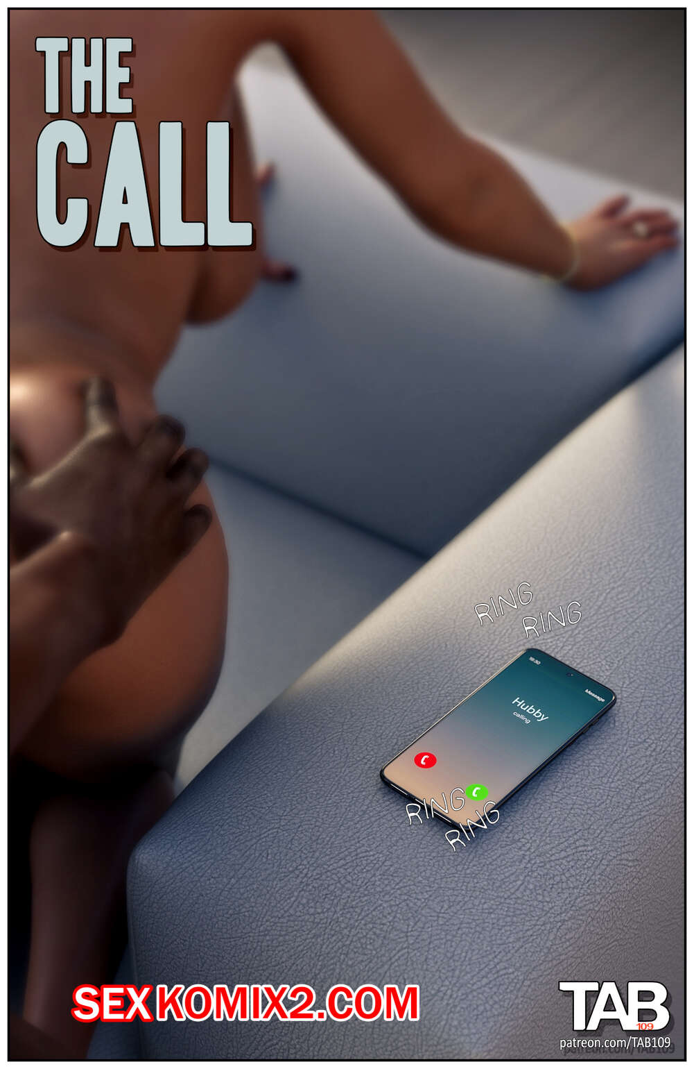 Порно комикс Звонок. The Call. TAB109.